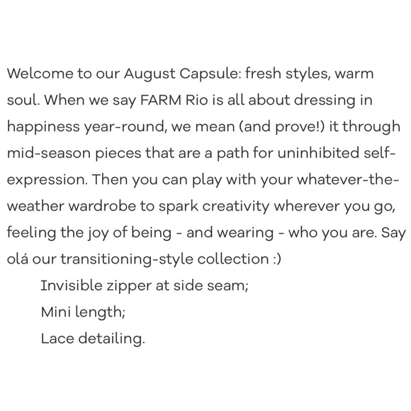 FARM Rio Brown Bright Flora Mini Skirt NWT SZ XL - Picture 15 of 16